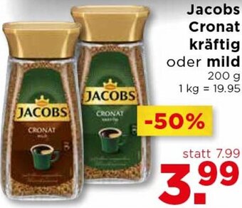 Unimarkt Jacobs Cronat Kräftig Od. Mild 200 g Angebot