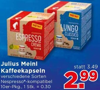 Unimarkt Julius Meinl Kaffeekapseln Angebot