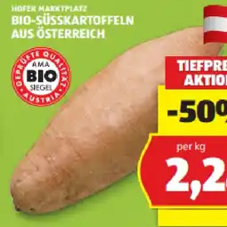 Hofer BIO-Süsskartoffeln aus Österreich HOFER Angebot