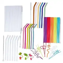Hofer Wiederverwendbare Trinkhalme versch. Farben und Modelle HOFER Angebot