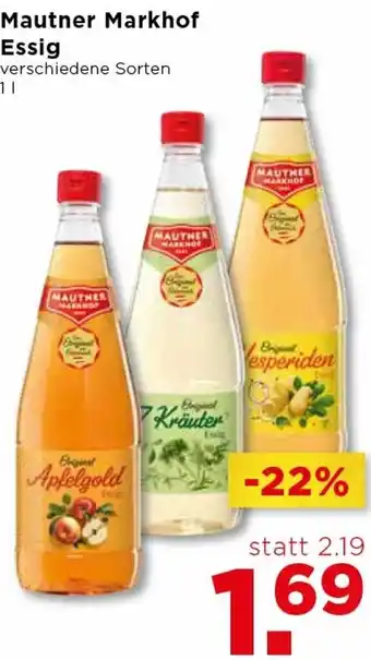Unimarkt Mautner Markhof Essig 1 Ltr Angebot