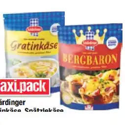 Maximarkt Gratinkäse, Spätzlekäse, Bergkäse, Emmentaler oder Bergbaron Maximarkt Angebot