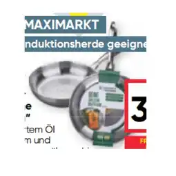 Maximarkt Edelstahl-Bratpfanne „München“ ø 24 cm Maximarkt Angebot