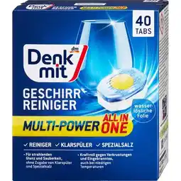 dm Geschirrreiniger Multi Power All in One Geschirrspül-Tabs dm Angebot
