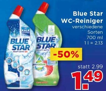 Unimarkt Blue Star WC-Reiniger Angebot
