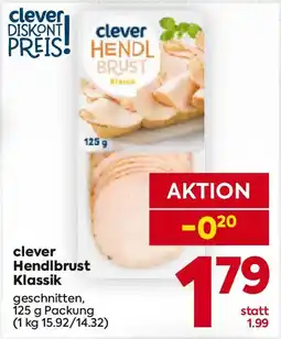 Billa clever Hendlbrust Klassik Angebot