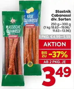 Billa Stastnik Cabanossi Angebot