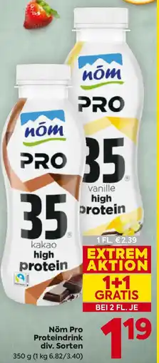 Billa Nöm pro proteindrink Angebot
