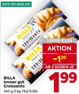Billa Billa immer gut croissants Angebot