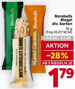 Billa Barebells Riegel Angebot