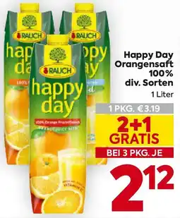 Billa Happy Day Orangensaft Angebot