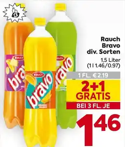 Billa Rauch Bravo Angebot