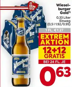Billa Wiesel burger gold¹ Angebot