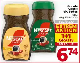 Billa Nescafé Classic Angebot