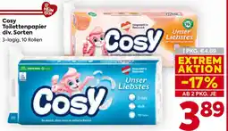 Billa Cosy Toilettenpapier Angebot