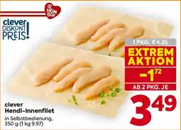 Billa clever Hendl-Innenfilet Angebot