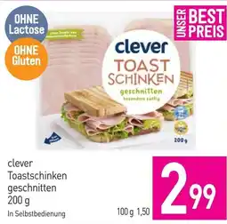 Sutterlüty clever Toastschinken geschnitten Angebot