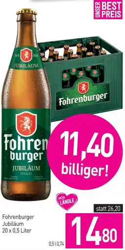 Sutterlüty Fohrenburger Jubiläum Angebot