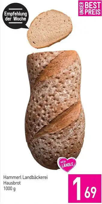 Sutterlüty Hammerl Landbäckerei Hausbrot Angebot