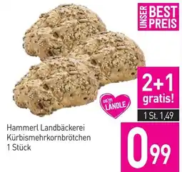 Sutterlüty Hammerl Landbäckerei Kürbismehrkornbrötchen Angebot