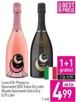 Sutterlüty Luna d'Or Prosecco Rosato Spumante Extra Dry Angebot