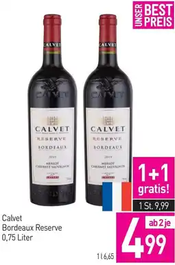 Sutterlüty Calvet Bordeaux Reserve Angebot