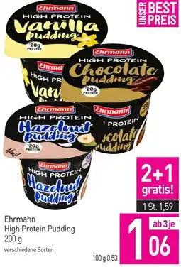 Sutterlüty Ehrma High Protein Pudding Angebot