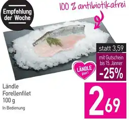 Sutterlüty Ländle Forellenfilet Angebot