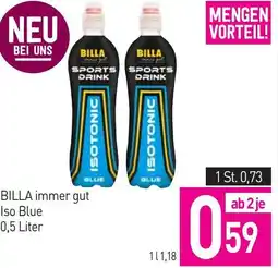 Sutterlüty BILLA immer gut Iso Blue Angebot