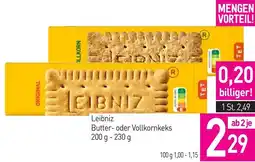 Sutterlüty Leibniz Butter- oder Vollkornkeks Angebot