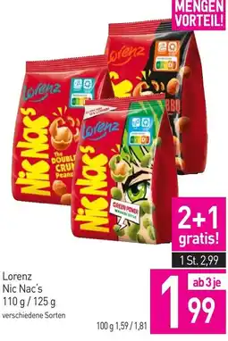 Sutterlüty Lorenz Nic Nac's Angebot