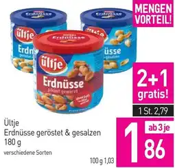 Sutterlüty ültje Erdnüsse geröstet & gesalzen Angebot