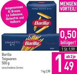 Sutterlüty Barilla Teigwaren Angebot