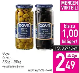 Sutterlüty Goya Oliven Angebot