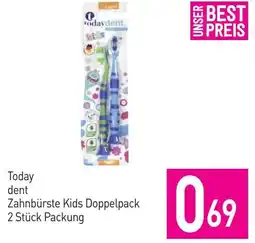 Sutterlüty Today dent Zahnbürste Kids Doppelpack Angebot