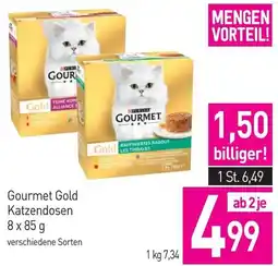 Sutterlüty Gourmet Gold Katzendosen Angebot