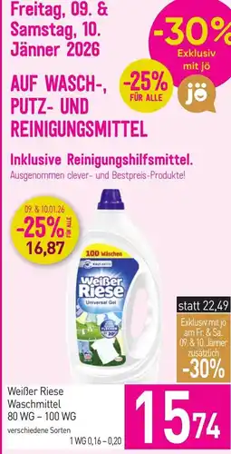 Sutterlüty Weißer Riese Waschmittel Angebot