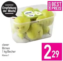 Sutterlüty clever Birnen Angebot