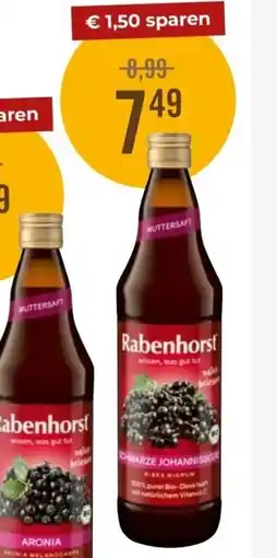 Martin Reformstark RABENHORST Muttersäfte Angebot