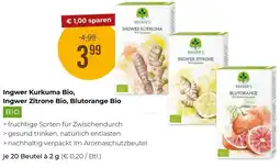 Martin Reformstark Ingwer Kurkuma Bio, Ingwer Zitrone Bio, Blutorange Bio Angebot