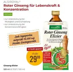 Martin Reformstark Ginseng-Elixier Angebot