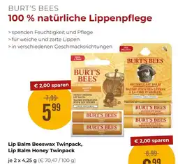 Martin Reformstark Lip Balm Beeswax Twinpack, Lip Balm Honey Twinpack Angebot