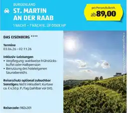 Hofer Reisen Burgenland Tourismus/Christian Krammer Angebot