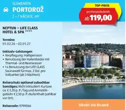 Hofer Reisen Slowenien portorož 2-7 nächte, hp Angebot