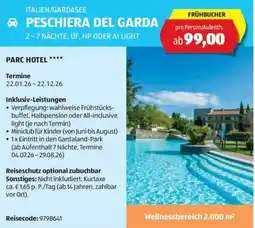 Hofer Reisen Italien/gardasee peschiera del garda Angebot