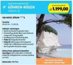 Hofer Reisen Deutschland/ostsee göhren-rügen Angebot