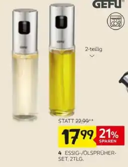 XXXLutz Essig-/Ölsprüher-Set „Neva Angebot