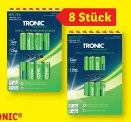 Lidl Tronic Akku-Batterien Angebot
