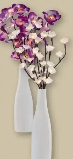 Lidl Livarno Home Dekovase mit LED-Leuchtzweig Angebot