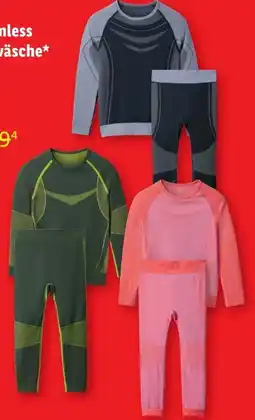 Lidl Lupilu Kleinkinder Seamless-Funktionsunterwäsche Angebot